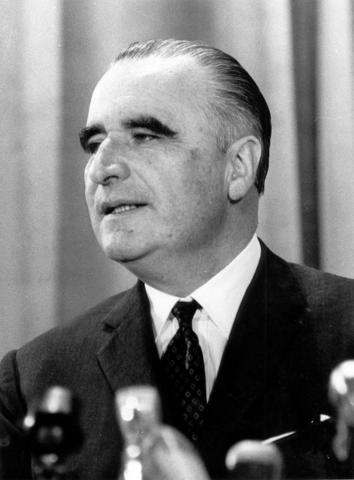 Election de Georges Pompidou