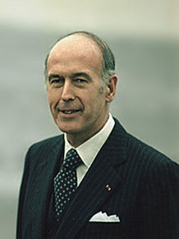 Election de Valéry Giscard d'Estaing