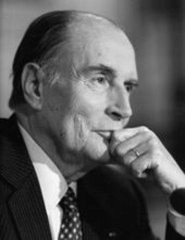 Election de François Miterrant