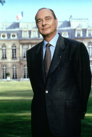 Election de Jacques Chirac
