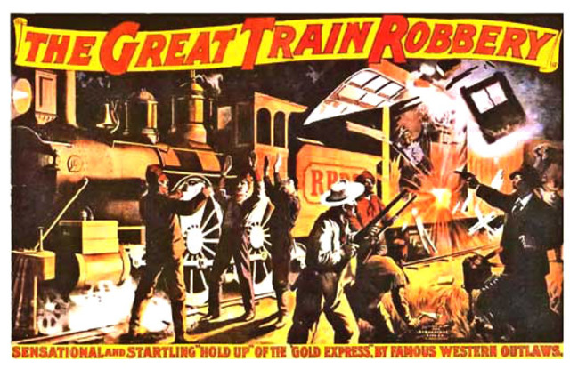 Asalto y robo de un tren