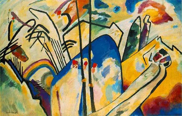 Composition V, Vasili Kandinski (Painting)