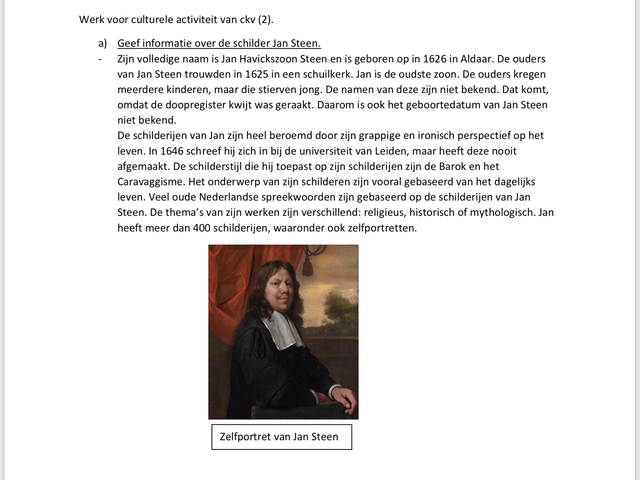 Jan steen