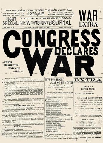 The U.S. Declares War On Spain