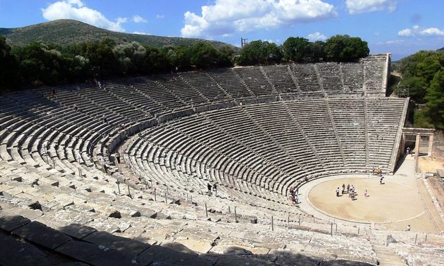 Architectuur - Theater van Epidauros