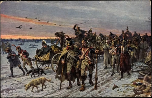 Grande Armée expelled from Russia.