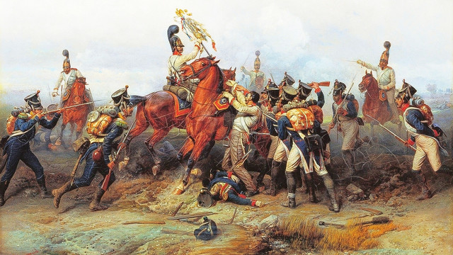 Victory at Austerlitz.