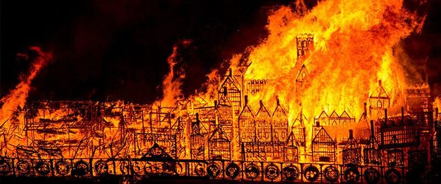 The Great fire of London