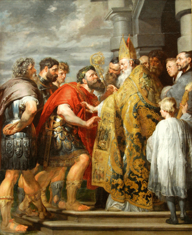 Birth of Emperor Theodosius