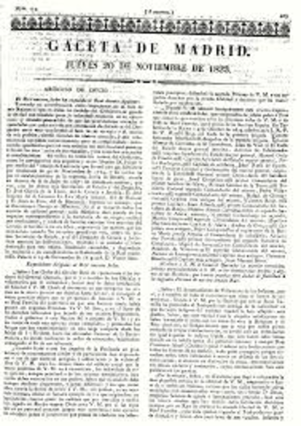 Creación del Consejo de Ministros