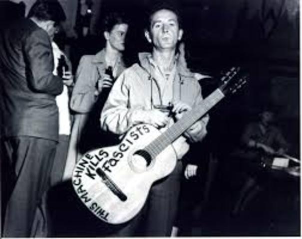 Woody Guthrie is Born