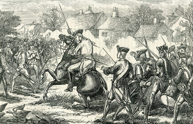 The battle of Lexington