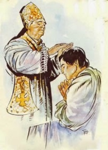 Fue ordenado sacerdote