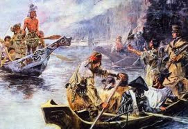 Beginning of Lewis and Clark Expedition