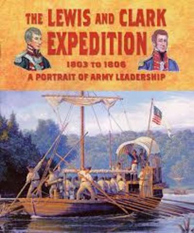 Beginning of Lewis and Clark Expedition