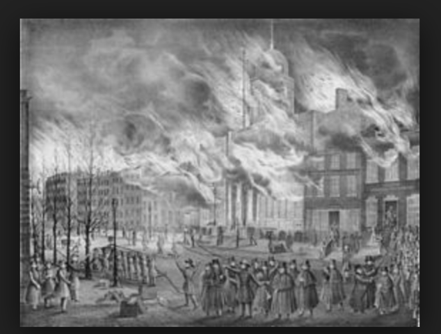 The Great Fire of 1835