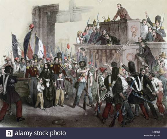 Liberal revolution in France.