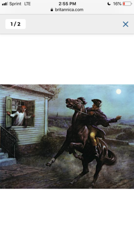 Paul Revere’s Ride