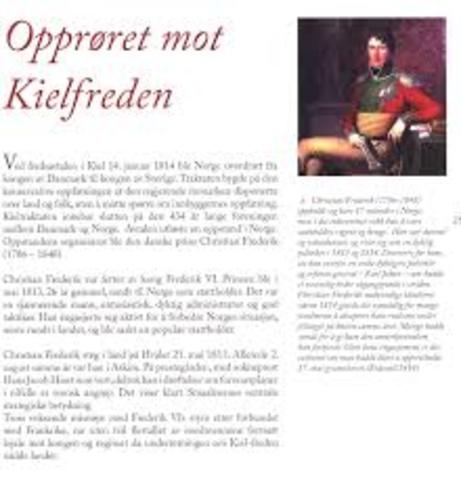 Chrstian Frederik leder opprør