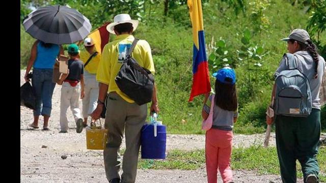 El conflicto armado interno en Colombia