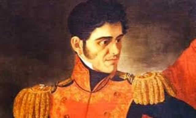The Election of Santa Anna