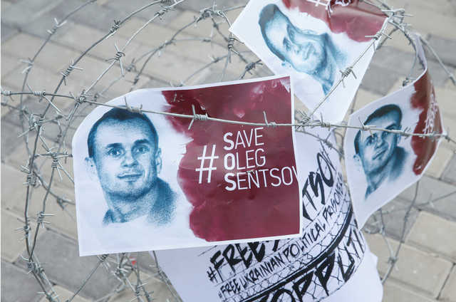 Oleg Sentsov Protest