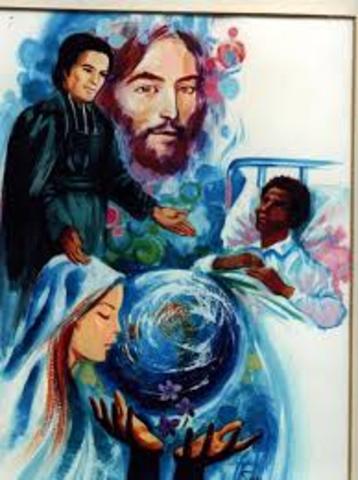 Marcelino le habla de Dios al muchacho enfermo