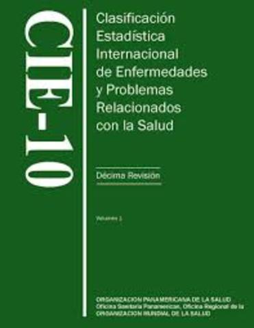 °°Clasificación Internacional de Enfermedades°°