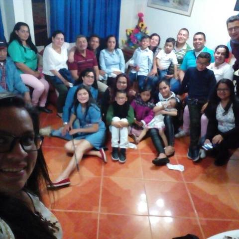 party with my family