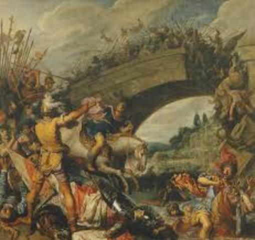 The battle of Milvian Bridge