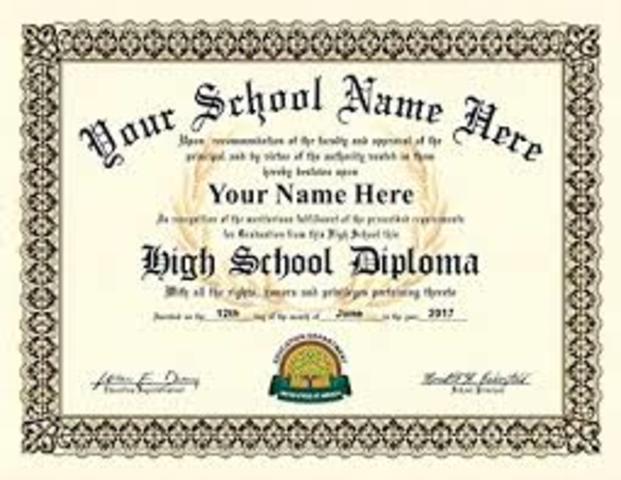 all you need is a high school diploma