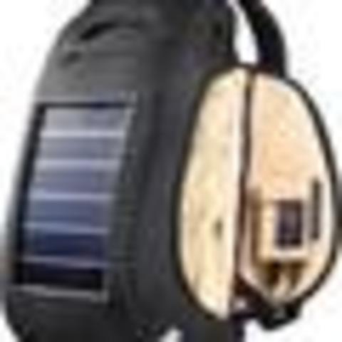 Mochila con energía solar.