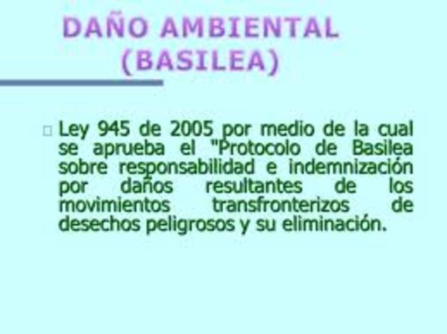 Ley 945 de 2005