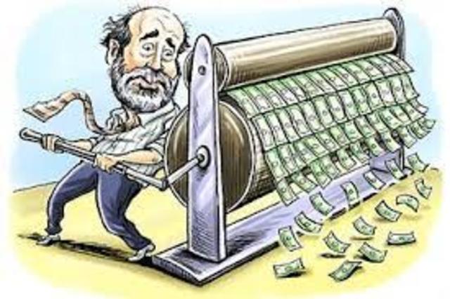 Imprimir demasiado dinero, subida de precios