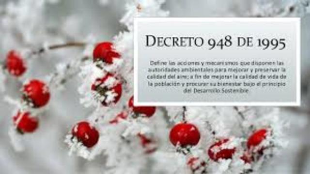 Decreto 948 de 1995