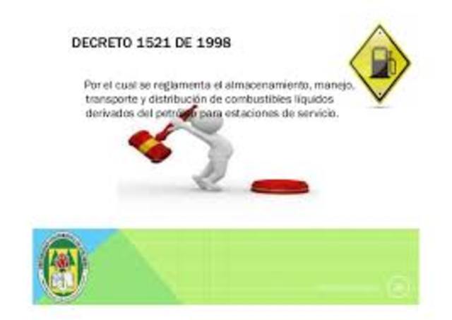 Decreto 1521 de 1998