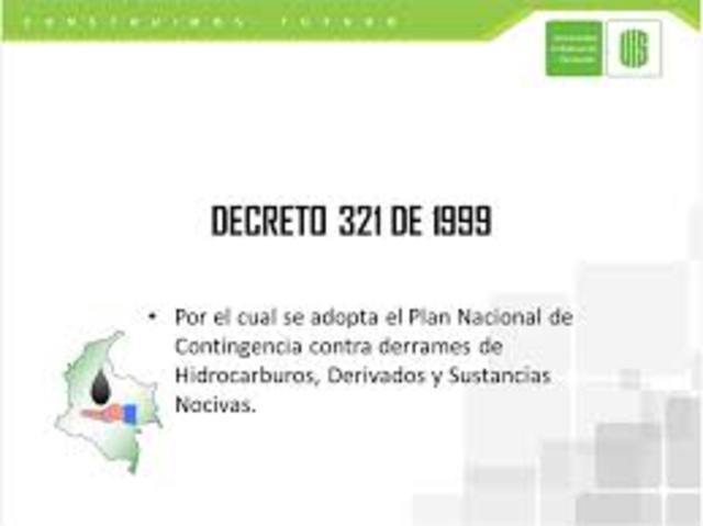 Decreto 321 de 1999