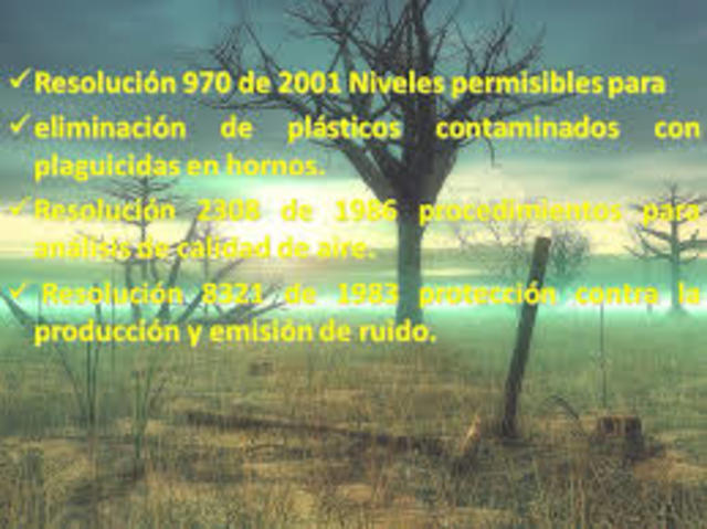 Resolución 970 de 2001