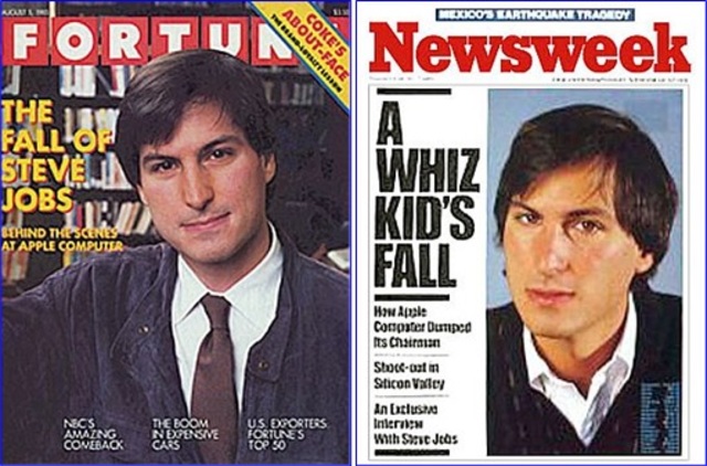 Abandono de Steve Jobs de su propia empresa