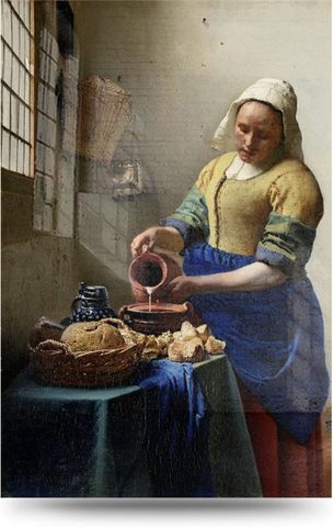 Het Melkmeisje - Johannes Vermeer