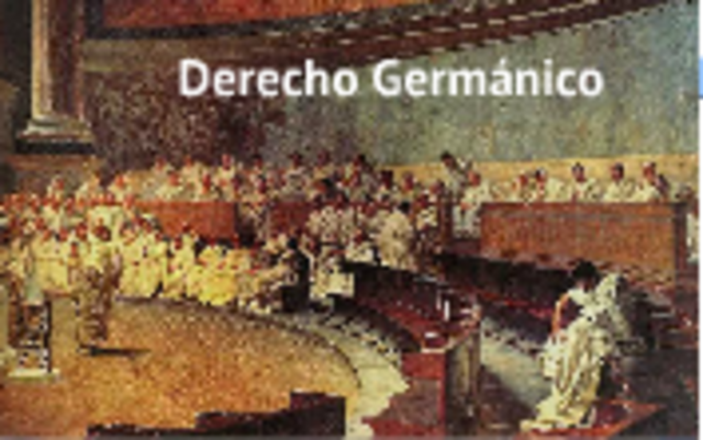 DERECHO GERMÁNICO