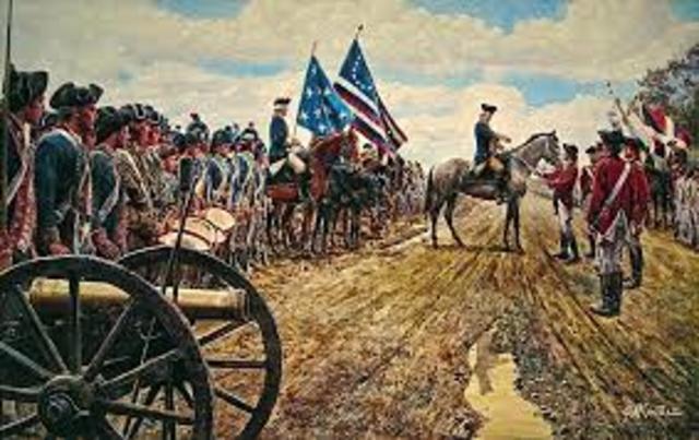 Derrota británica en Yorktown