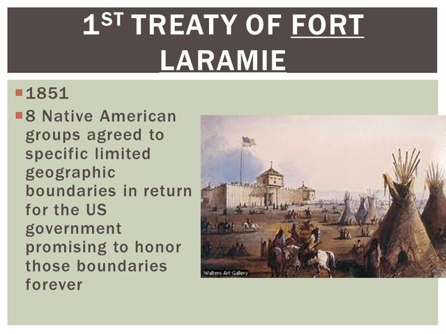 1st Treaty of Fort Laramie