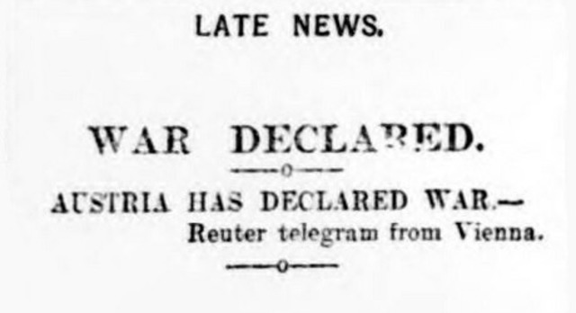 The Start of World War I