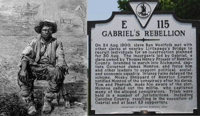 Gabriel Prosser Slave Revolt