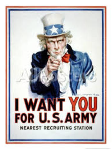 The United States enters WWI