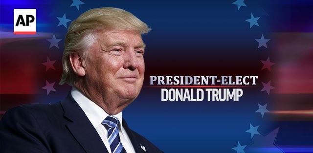 Donald Trump is elected president