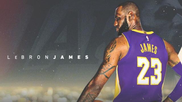 Lebron James signs with the Lakers