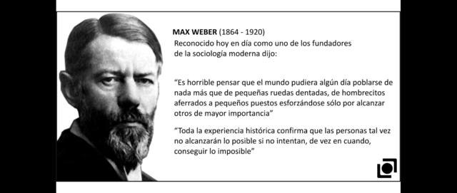 MAX WEBER (1864 – 1920)