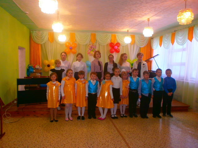 Концерт, посвященный 8 марта